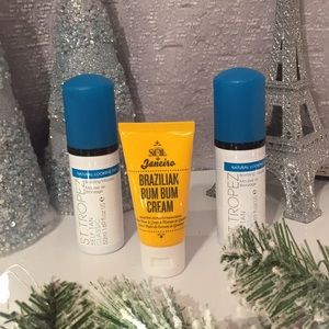 St. Tropez Self Tan Mousse & Bum Bum Cream Travel